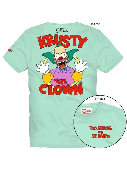 T-shirt con Stampa Krusty il Clown MC2 SAINT BARTH | TSHIRTBOY01470H